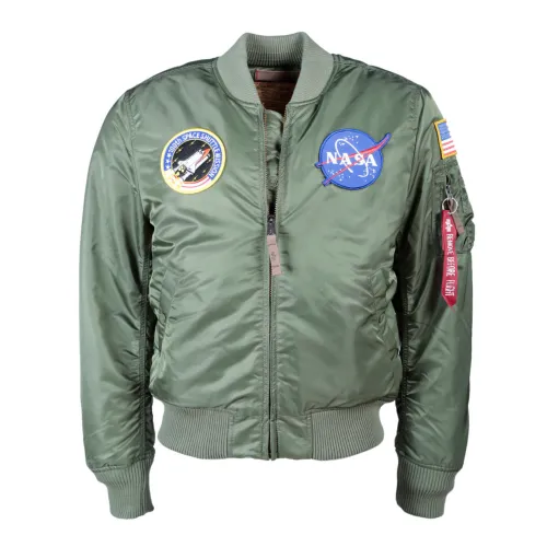 Nasa MA-1 Green Bomber Jacket