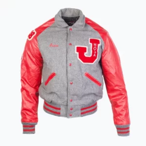 Judson High School Grey Red Varsity Jacket