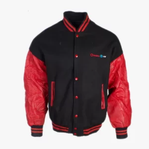 Rogers ATNT Black Red Varsity Jacket