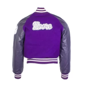 Tornadoes Football Purple Letterman Varsity Jacket