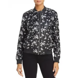 High School Musical The Musical The Series S2 E12 Gina Black Floral Bomber Jacket