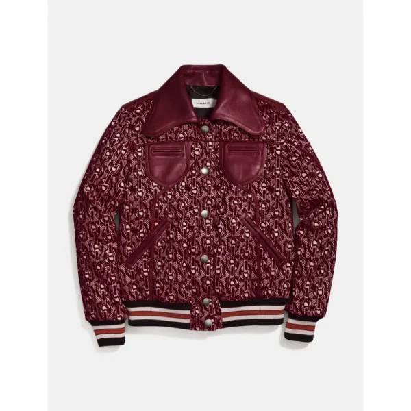 Kung Fu S1 E10 Red Printed Jacket