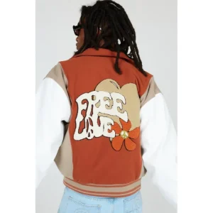 Lovestruck High S1 E4 Free Love Varsity Jacket