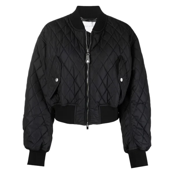 Real Housewives of Atlanta S14 E9 Sheree Whitfield Black Quilted Bomber Jacket