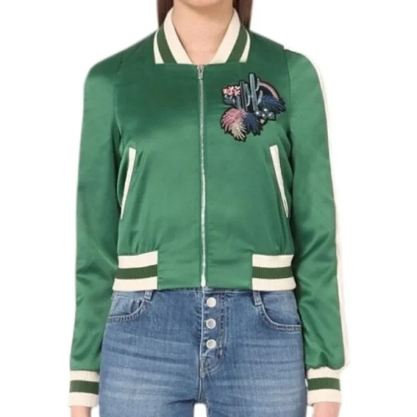 Stay Close S1 E5 Kayleigh Green Bomber Jacket