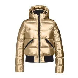 Ted Lasso S2 E12 Keeley Gold Bomber Jacket