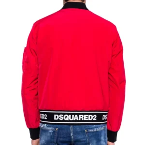 The Chi S5 E8 Red Ddsquared Replica Bomber Jacket