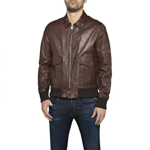 This Is Us S5 E13 Kevin Brown Leather Bomber Jacket
