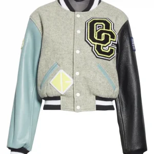 Grown-ish S3 E11 Sky Forster Patch Bomber Jacket