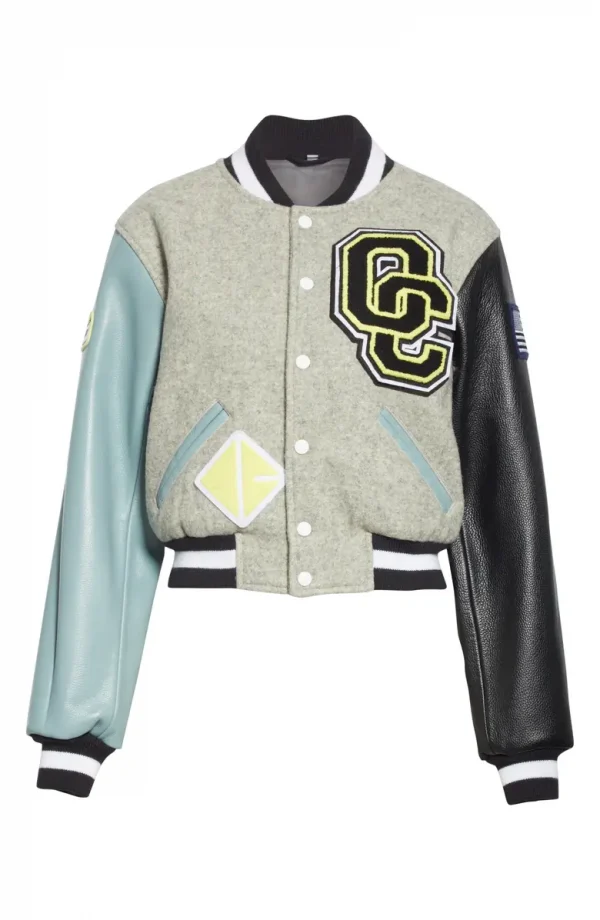Grown ish S3 Sky Forster Patch Bomber Jacket