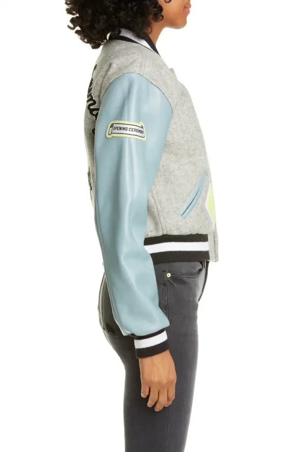 Grown ish S3 Sky Forster Patch Jacket