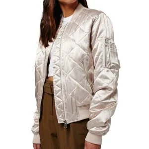 Scream Queens S2 E1 Chanel #5 Quilted Bomber Jacket