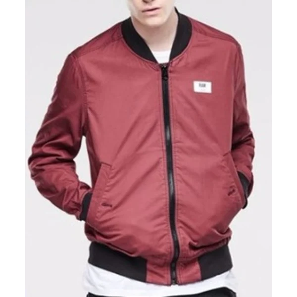 The Flash S2 E16 Barry Allen Red Bomber Jacket crop