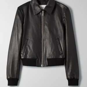 Arrow S7 E22 Mia Smoak Leather Bomber Jacket
