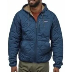 Bless This Mess S2 E9 Mike Blue Hooded Quilted Jacket