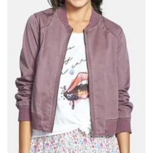 Growing Up Fisher S1 E10 Katie Fisher Purple Bomber Jacket
