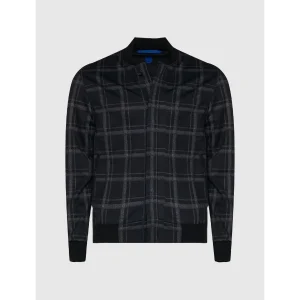 Law and Order SVU S24 E2 Fin Plaid Varsity Bomber Jacket