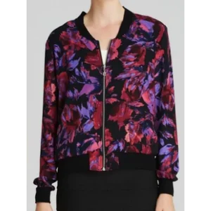 Liv and Maddie S2 E20 Liv Rooney Printed Bomber Jacket