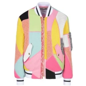 RuPaul Drag Race S8 E5 Gigi Hadid Colorblock Jacket