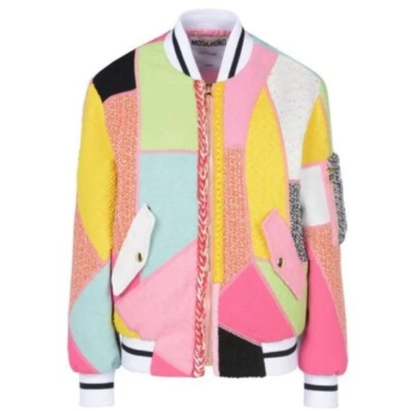 RuPaul Drag Race S8 E5 Gigi Hadid Colorblock Jacket crop