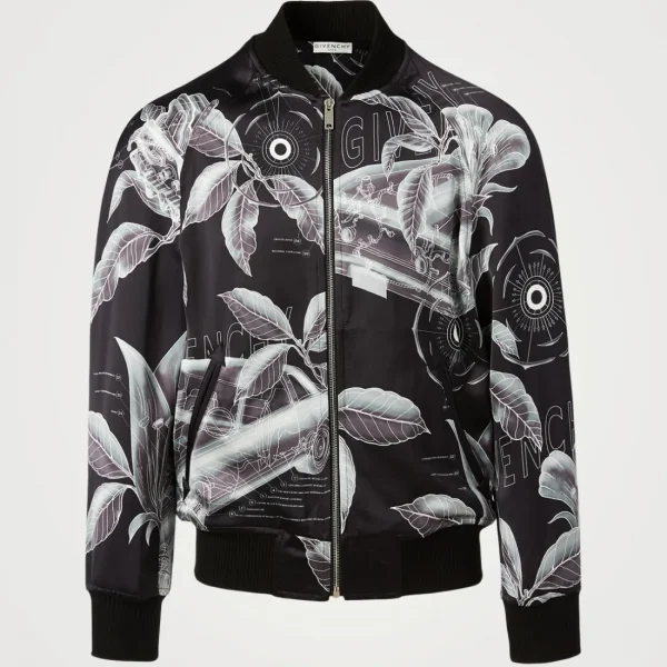 All American Homecoming S2 Jessie Raymond Floral Bomber Jacket