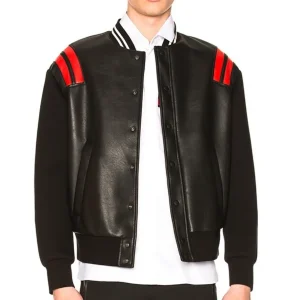 All American S5 Spencer James Leather Varsity Jacket