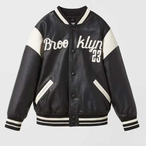 East New York S1 E16 Tanya Brown Leather Varsity Jacket