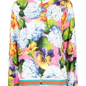 Real Housewives of Miami S5 Alexia Echevarria Floral Bomber Jacket