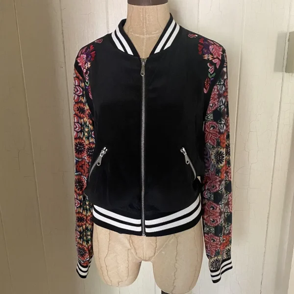 Under the Dome S2 E10 Norrie Floral Bomber Jacket