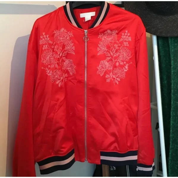Wong and Winchester S1 E2 Marissa Wong Red Bomber Jacket