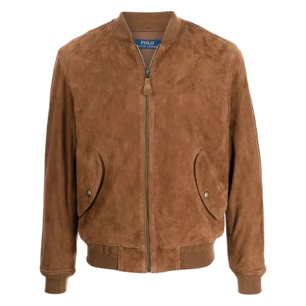 Young Rock S3 Randall Park Brown Suede Bomber Jacket
