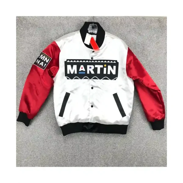 90s Martin Lawrence White Jacket