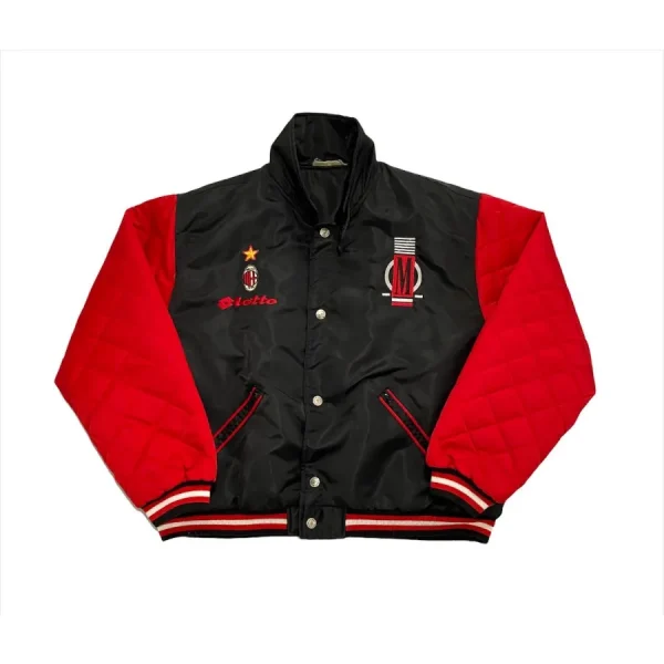 AC Milan Lotto Varsity Jacket Replica