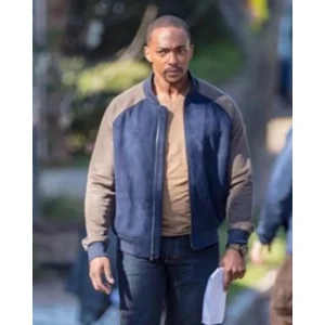 Anthony Mackie Falcon and the Winter Soldier Bomber Jacket