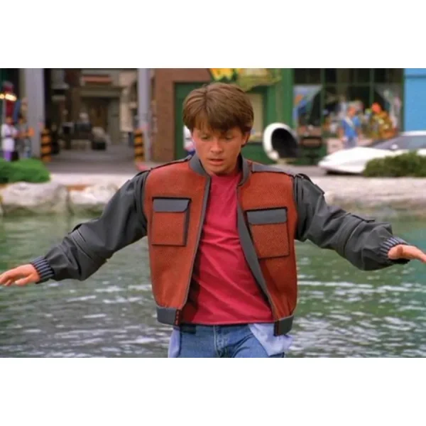 Back To The Future 2 Marty McFly Zipper Jacket