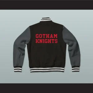 Batwoman Gotham Knights Bat Logo Varsity Jacket