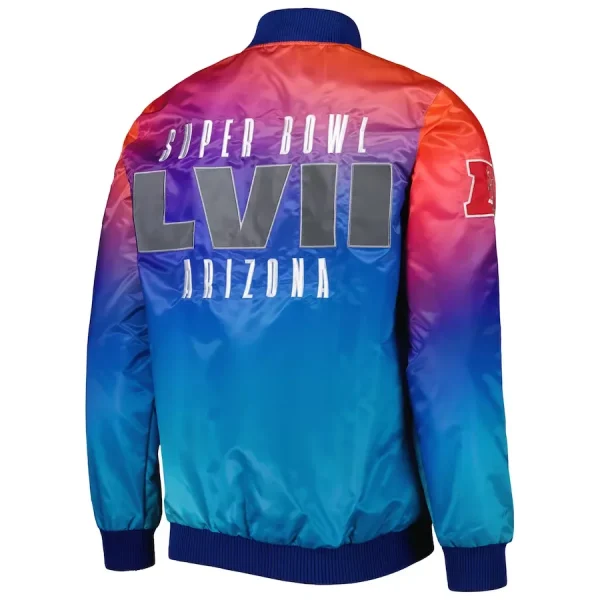 Brandon Graham Super Bowl LVII Satin Varsity Jacket Replica