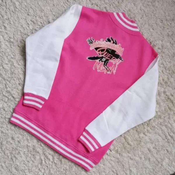Descendants Pink Varsity Bomber Jacket