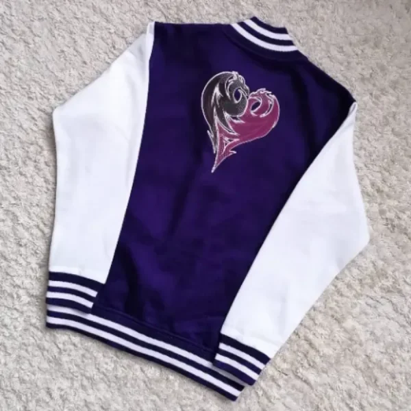 Descendants Purple Letterman Jacket