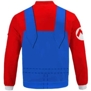 Super Mario Costume Bomber Jacket