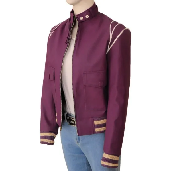 Glow Ruth Wilder Purple Jacket