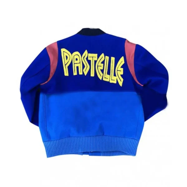 Kanye West Pastelle Varsity Bomber Jacket