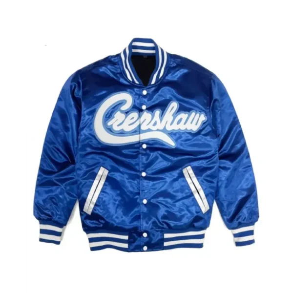 Kobe Bryant Crenshaw Blue Varsity Jacket