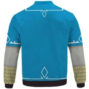 Breath Of The Wild Link Costume Bomber Jacket