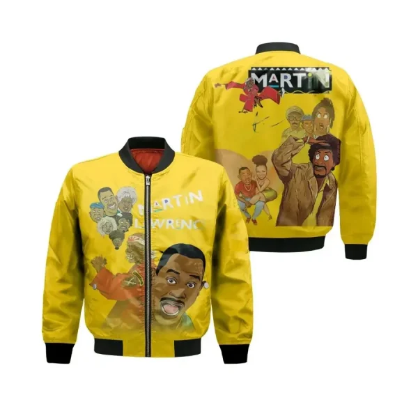 Martin Yellow Bomber Jacket