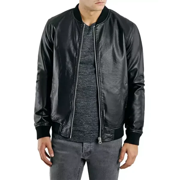 Now You See Me Jack Wilder Bomber Leather Jacket