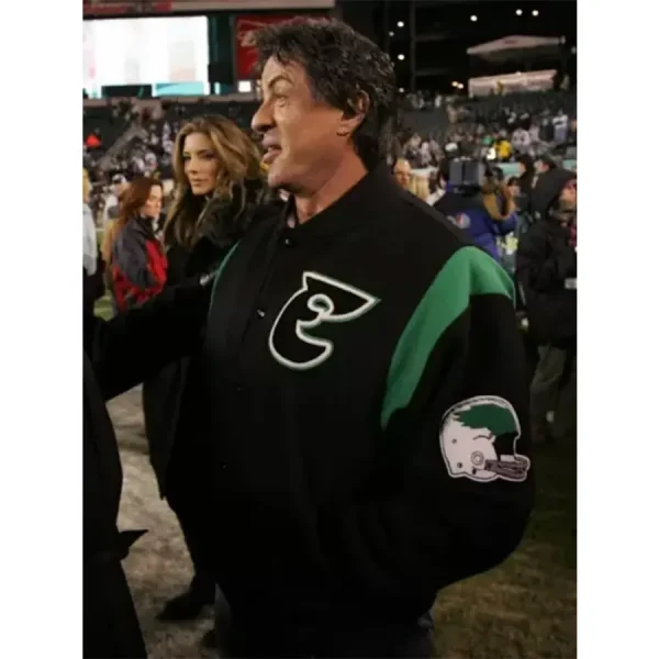Sylvester Stallone Philadelphia Eagles Jacket
