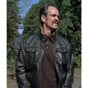 The Walking Dead Simon Leather Jacket