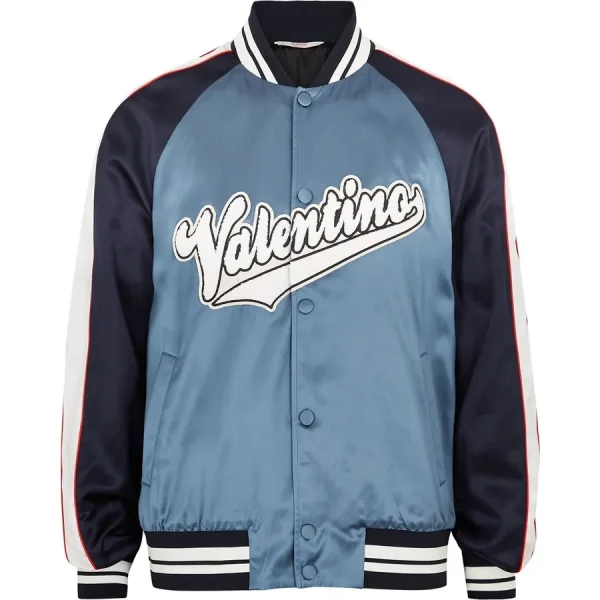 BTS Suga Valentino Varsity Jacket Replica