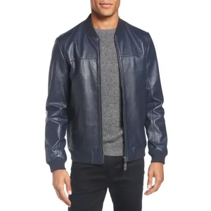 Dwayne Johnson Black Adam Premiere Leather Bomber Jacket